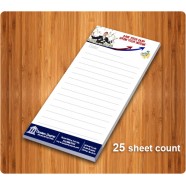4x5.25 Custom Scratch Pad Finance Full Color - 25 Sheets