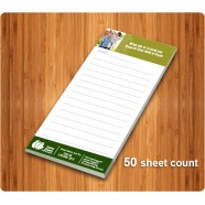 4x5.25 Custom Scratch Pad Home Care Full Color - 50 Sheets